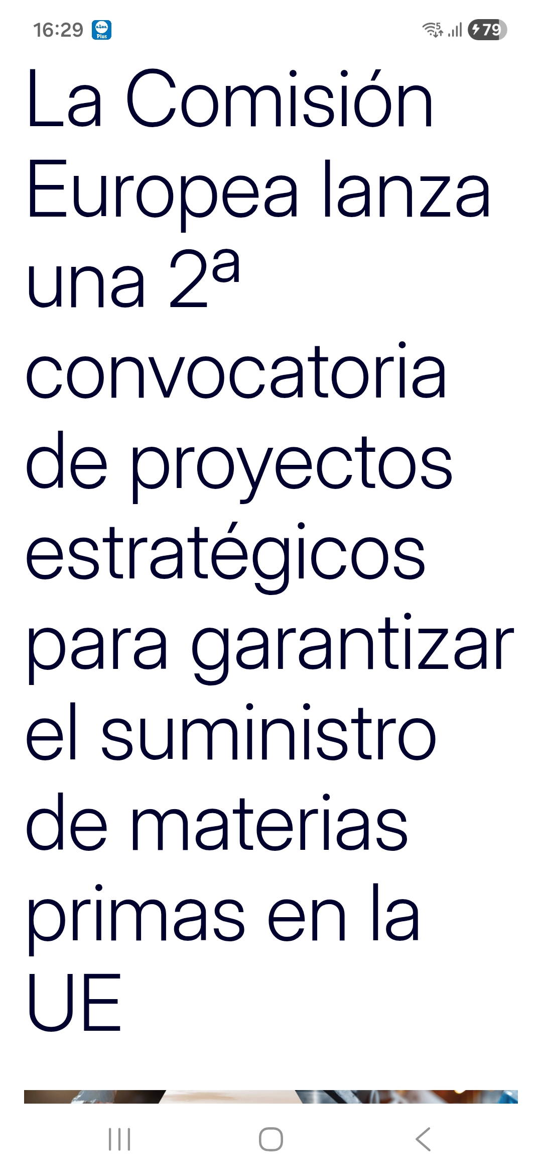 A ver Berkeley entra a formar parte de la 2ª. convocatoria de proyectos estratégicos para la UE que finaliza el 15 de enero...