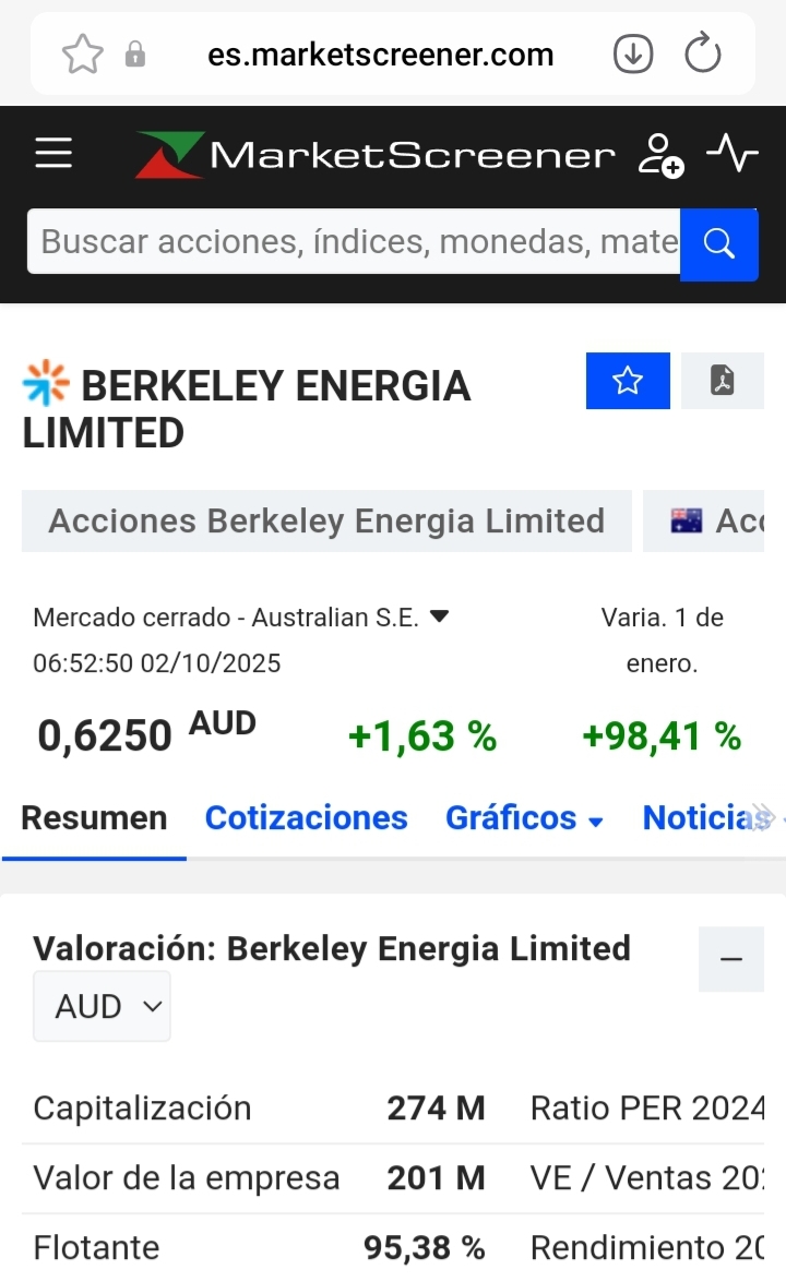 A ver si se consolida, que diría Robert...