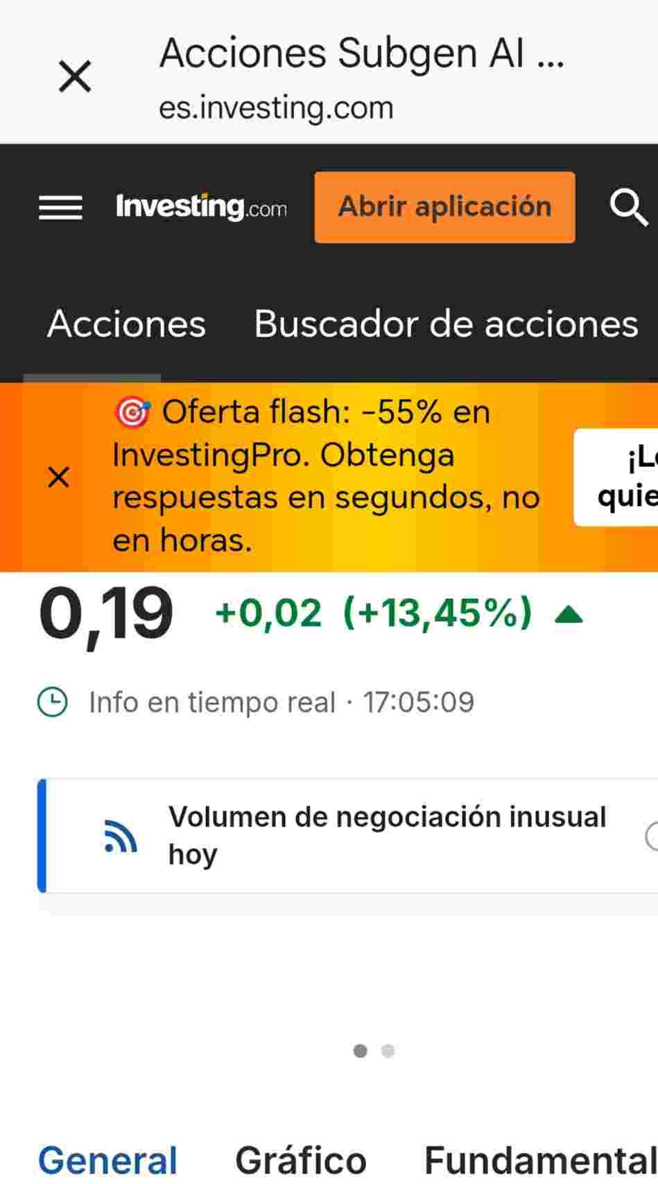 Invitando claramente a ir a la opa