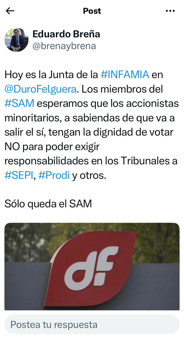 grafico de la accion Duro Felguera