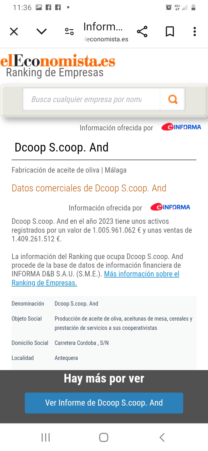 Solo mirar el valor de la empresa numero 1 del sector Español,