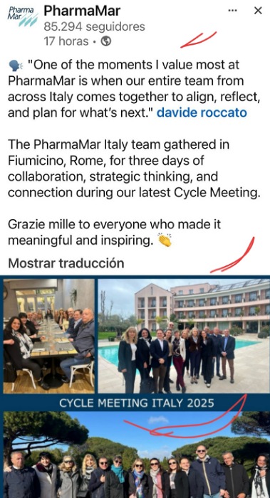 .
El equipo italiano
Ahí faltan ehh.
Son 20