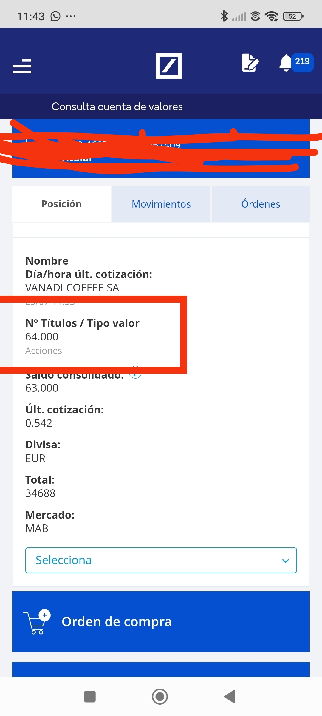 Mira yo si llevo cartera aquí y no voy diciendo que voy incrementando sin hacerlo , chafacharcos