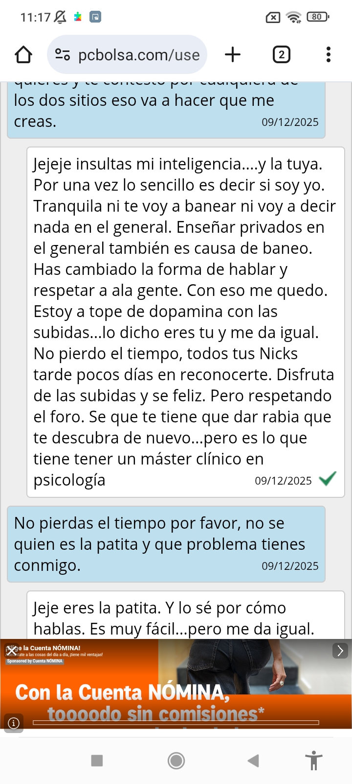 grafico de la accion Vanadi Coffee