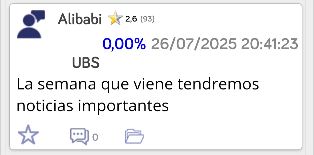 Eres el próximo Vesper Alibabi