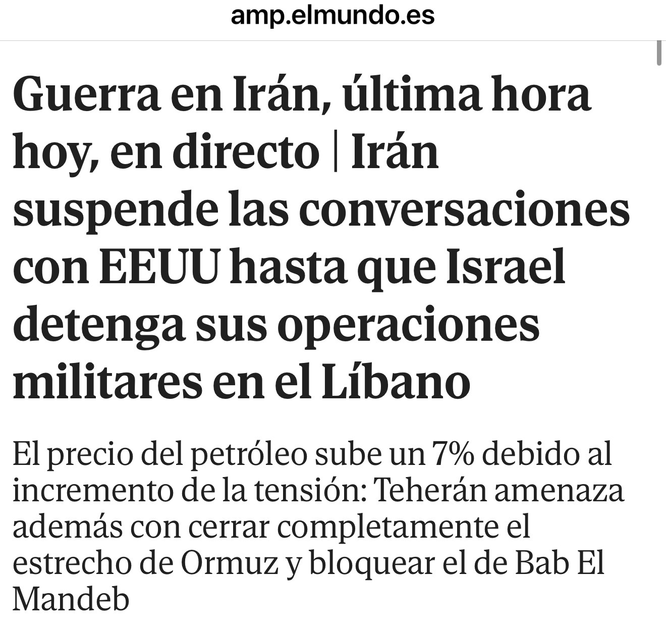 Tal vez cuando acabe esta guerra todo volverá a la normalidad, pero claro, esta guerra puede durar mucho tiempo igual que la de Ucrania…veremos…