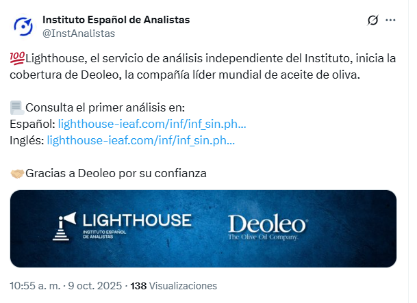 Porque lo de lighthouse ya había salido el dia 9 de octubre en X.
La prensa en cambio se hizo eco de liughthouse el dia 15, creo.