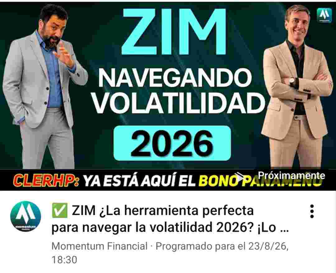 Este próximo domingo se comentará sobre los bonos en Momentum Financial.