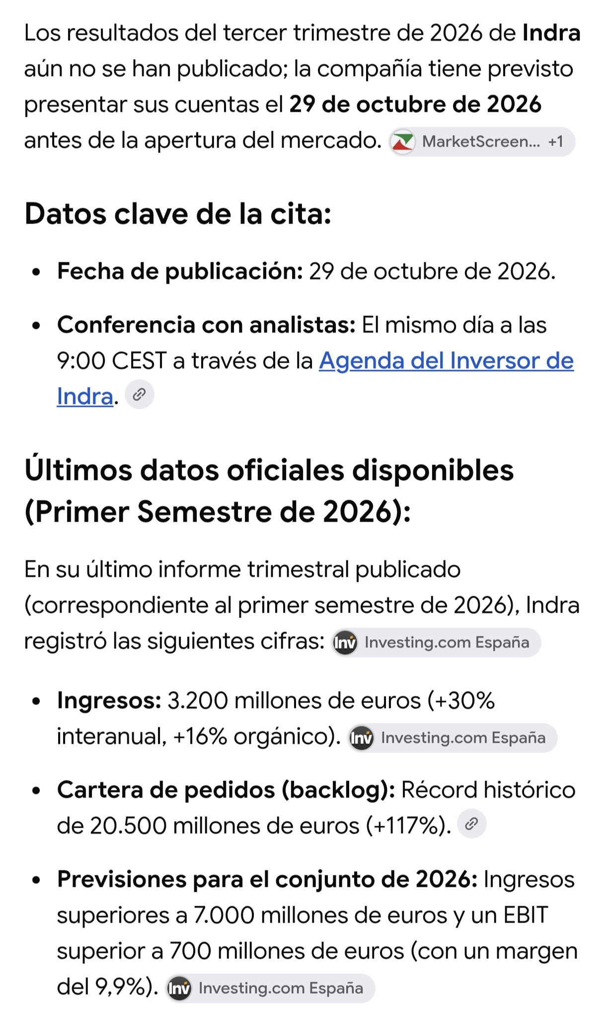 Resultados..para el 3° Trimestre
<span class="Emo12"> </span>