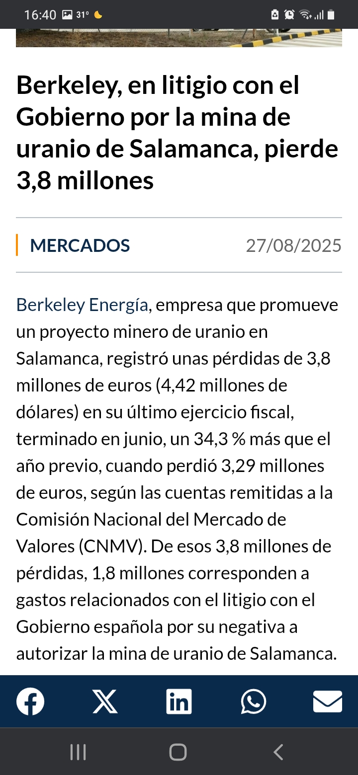 A pesar de todos los impedimentos Berkeley sigue sólida adelante...