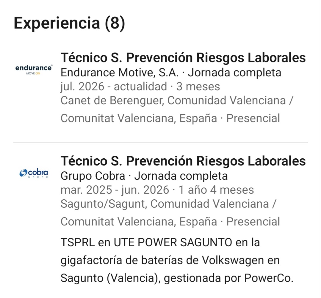 Las contrataciones son el mejor termómetro para saber a dónde camina Endurance y ya hay decenas de ejemplos como este.
Hablan poco pero van muy enserio a por un sector explosivo; lo comentó Ánder, gran mérito para una empresa de 110 trabajadores ser los primeros en España capaces de ejecutar proyectos BESS de 50 MWh llave en mano, de la celda a la puesta en marcha y operación. Dicho eso, el proyecto de Burriana para el Sr. Saladich debe tener una inauguración institucional y acorde al hito que supone para la industria nacional/valenciana. Ojalá no se desaproveche lo que, en mi opinión, es un escaparate único en plena rampa de despegue del sector; toca gritar que en España hay soberanía industrial en almacenamiento. Llega el tiempo de algo casi tan importante como fabricar y ejecutar bien, el diseño de la estrategia de comunicación.