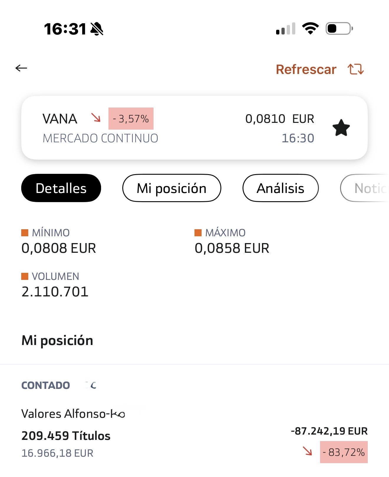 No debería de justificarme y menos ante una persona que la tengo bloqueada pero bueno, como no para de meter cizaña y mierda en el foro pues demostrarle que es una persona no creíble de lo que dice del resto del foro…