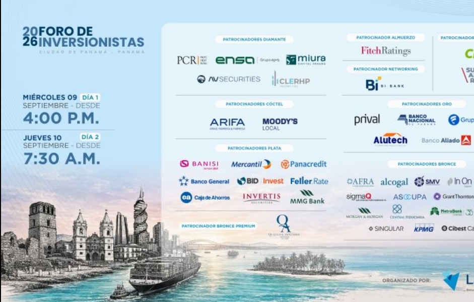 Clerhp Patrocinador Diamante
"Dos días de reuniones con inversionistas, emisores, reguladores, expertos y líderes del Sector"