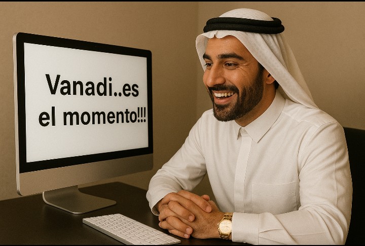 grafico de la accion Vanadi Coffee