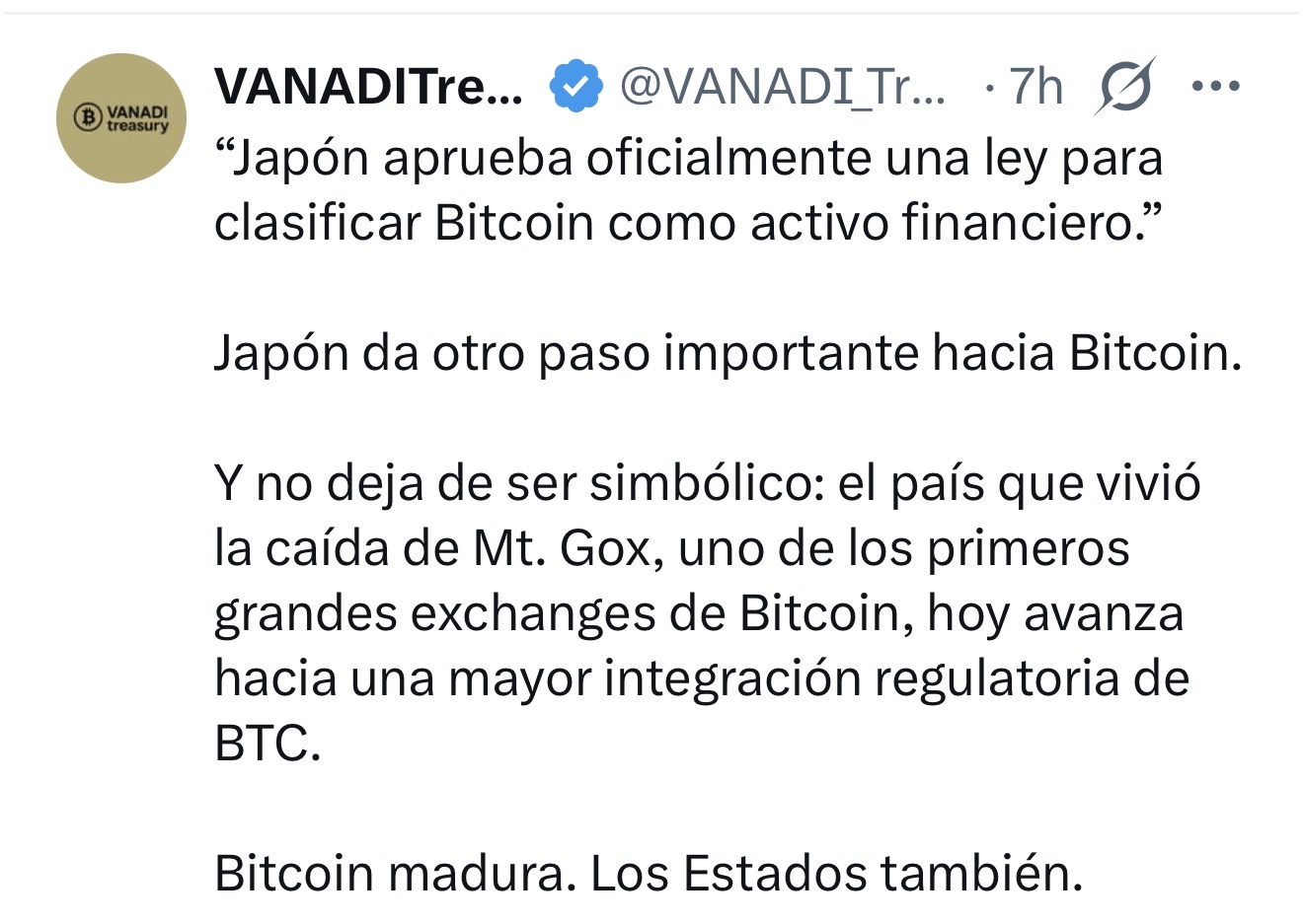 grafico de la accion Vanadi Coffee