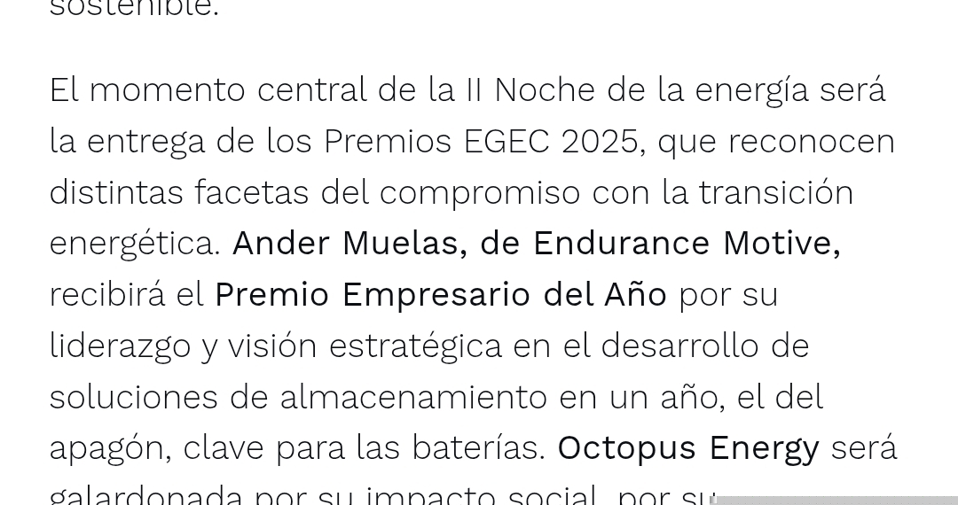 grafico de la accion Endurance Motive