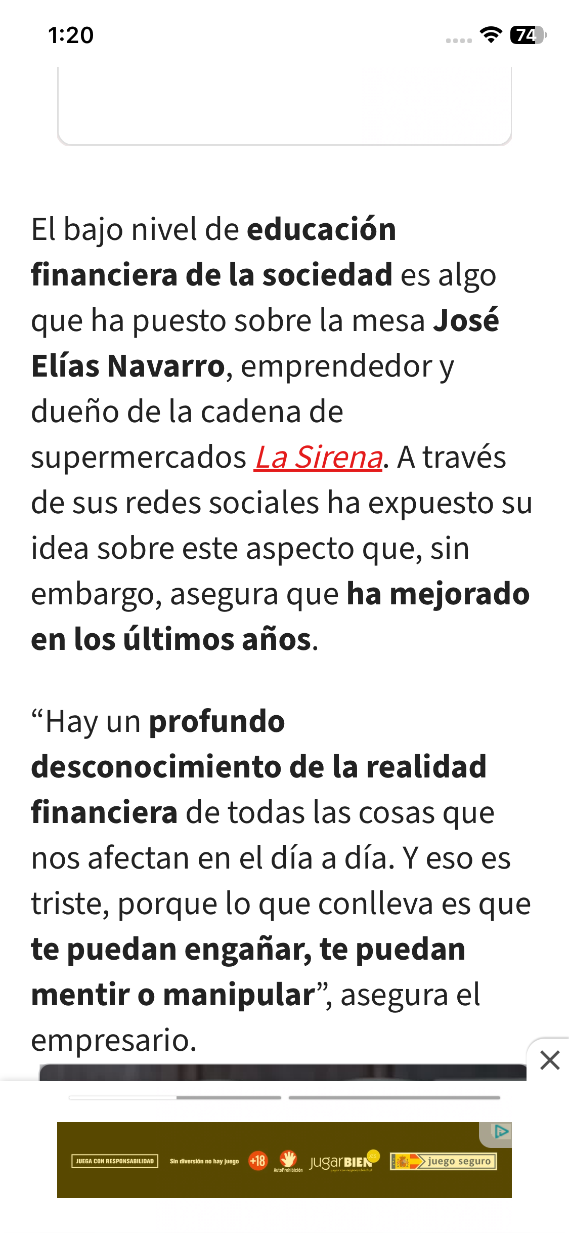 Que te pueden engañar dice el hijo de puta