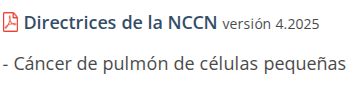 Ecs la última que tenemos en NCCN es esta, no?