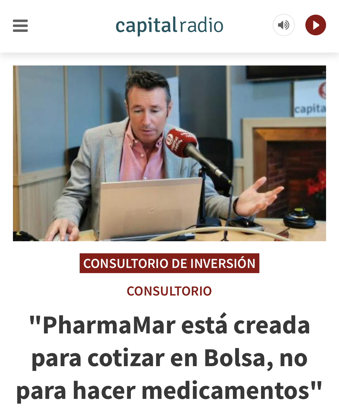 Pues toma medicamento… Mira que informado esta.