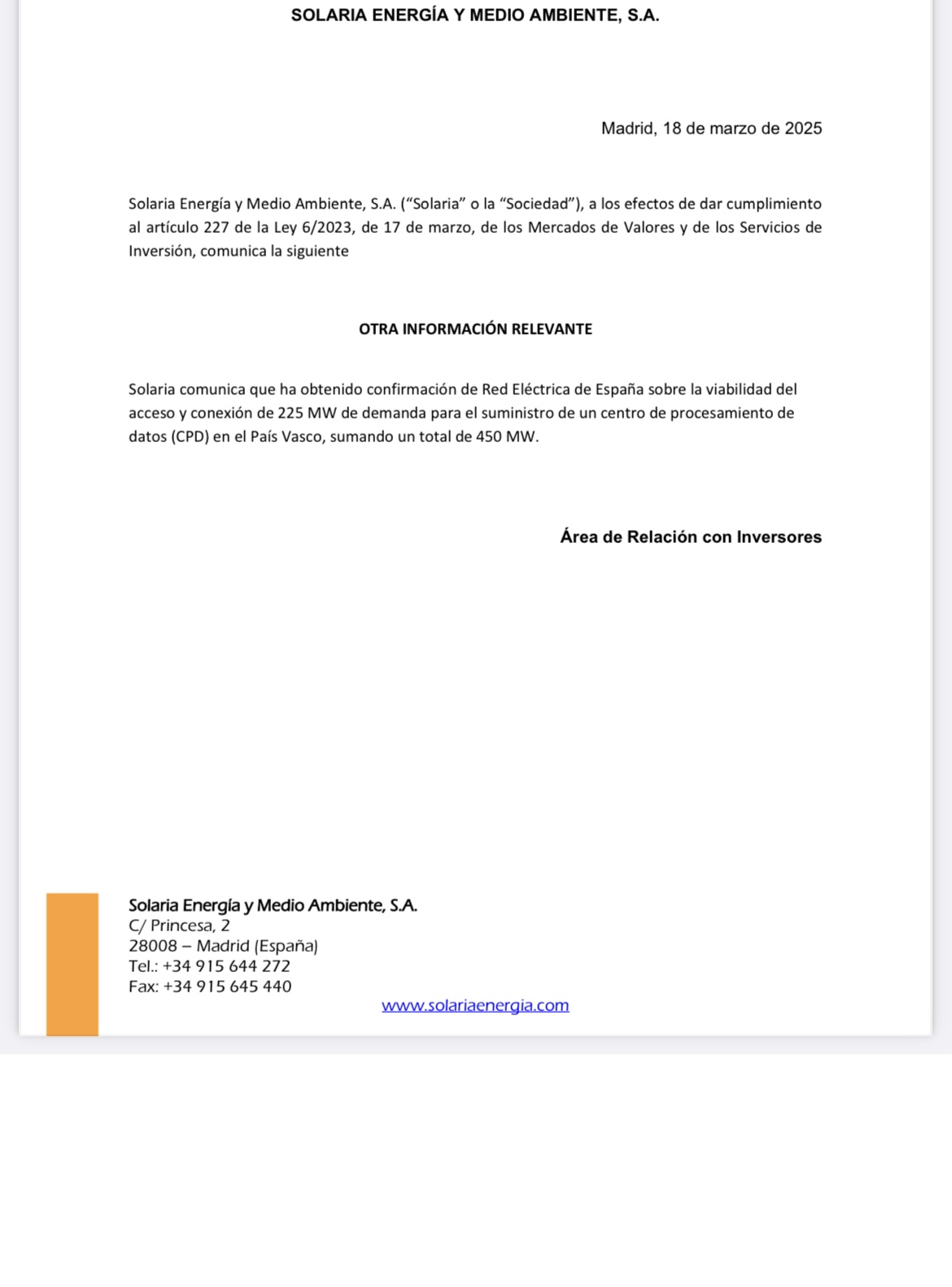 OÍR de ahora mismo.
Seguimos!!!