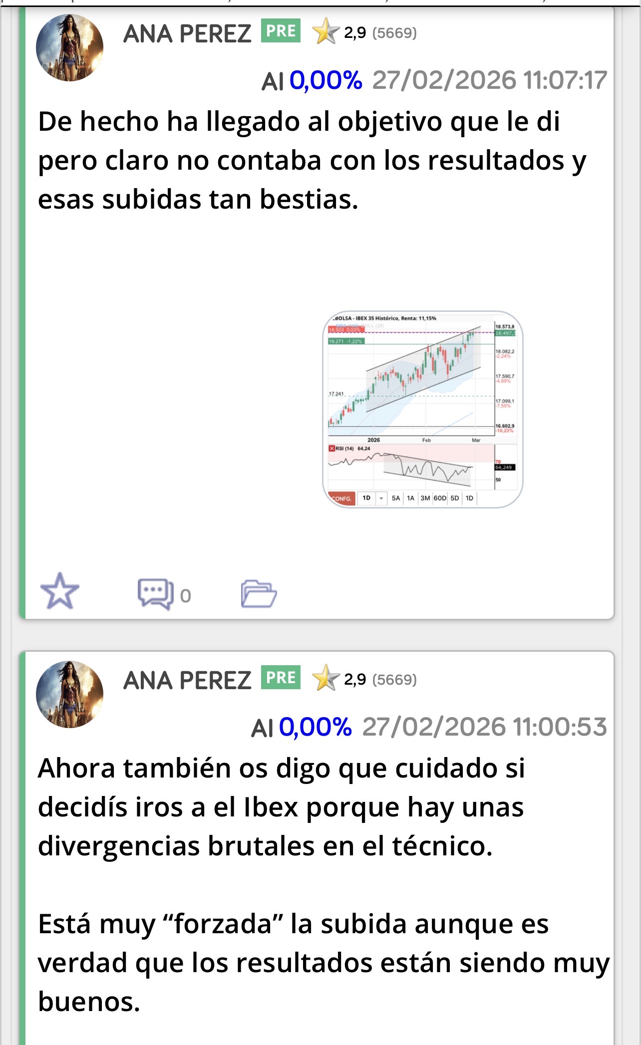 Esto está orquestado para así prestarse las acciones entre unos y otros y cuando dentro de unos días todo se calme volverá a ocurrir lo mismo…
Y los Hedge Funds se habrán llevado su parte …
Últimamente os hablé de eso porque estuve muy pendiente del Ibex y noté esa manipulación.
Pero se avisa antes !!
No después…