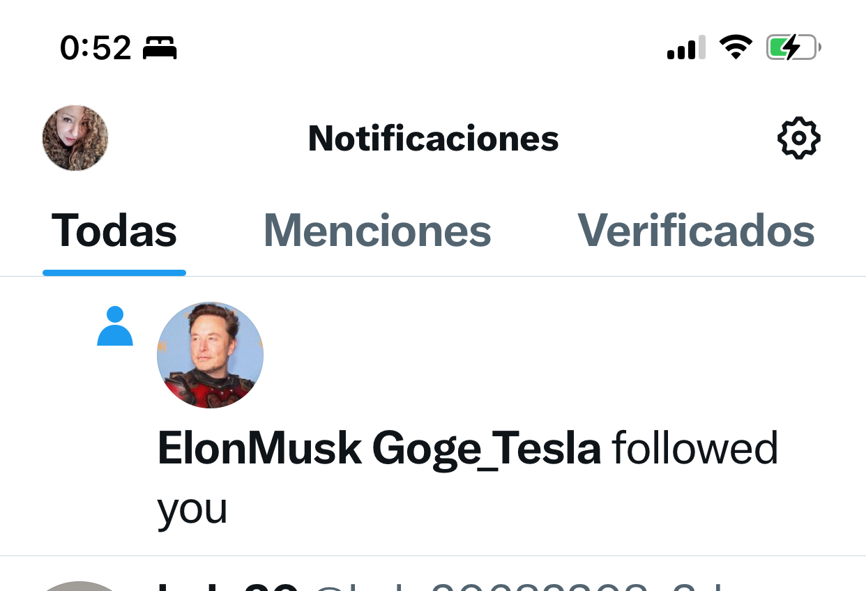Que creéis que me lo invento ?
Elon se fijó en mí pero lo que pasa es que no entro apenas en X porque ahí es un caos y aún así mis opiniones no pasaron desapercibidas para él …
Ese día flipé jjjj
Yo soy una liberal como él y lucho por la libertad de mi país …
Estoy convencida de que si me lee me toma en serio no como esta mierda de foro.
No todos Miguel o Jose y tantos que no va por vosotros.