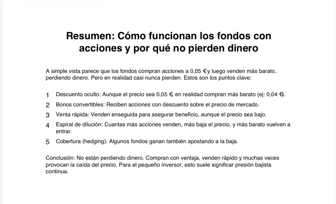 Lo que muchos nos preguntamos de cómo es posible que vendan en pérdidas… estos son algunas de las conclusiones ahora ya cada uno!!!