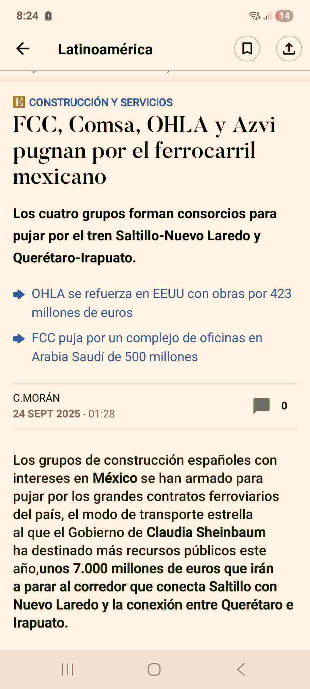 Mauricio, que tú eres de allí