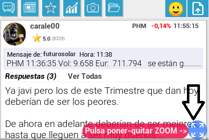 importante cuando entráis en la APP desde la web, os sale la pantalla maximizada y no salen todas las opciones hay que pulsar en este botón de abajo a la derecha para recuperar el formato normal: