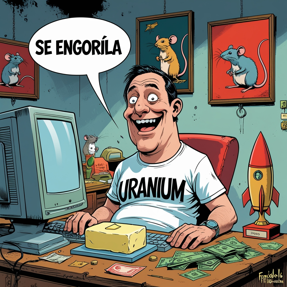 VAMOS QUE EN CUALQUIER MOMENTO SALE URANIUM!!! <span class="Emo5"> </span> <span class="Emo5"> </span>
