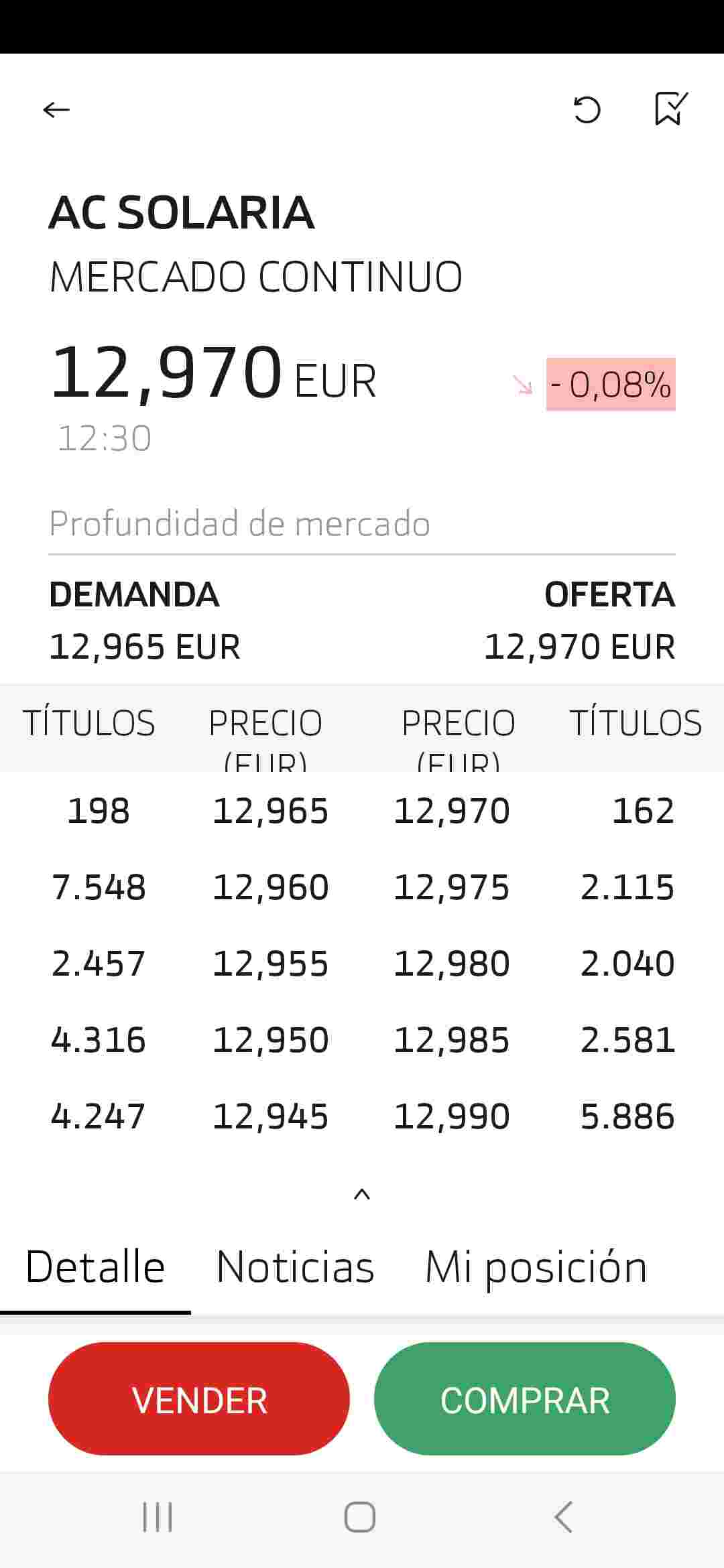 buenas posiciones