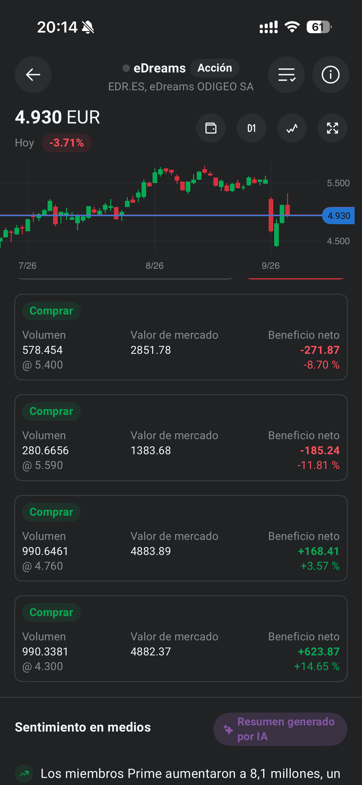 Y la otra