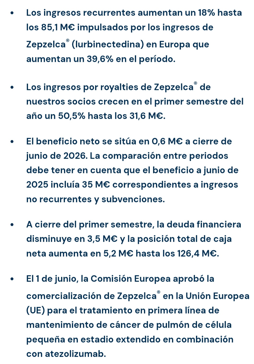 Nota de prensa
