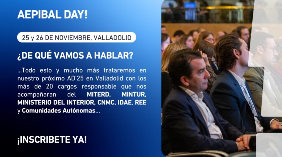 Dicho eso, lo que está sucediendo, ya lo hemos vivido, del 8 al 12 de Septiembre, se fue de 3,85 a 2,88 € y 20 días después estaba en 4 € nuevamente.
Puedo equivocarme pero creo que resulta sintomático de la relevancia de END en el séctor que AEPIBAL publicite el evento anual más importante de almacenamiento en España con Ander Muelas en primera plana.