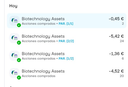 creo que he sido yo el de la BONOLOTO, he abierto cuenta en TRADING 212 que no tiene comisiones de compra y venta, y estaba mirando como funciona jajajaj