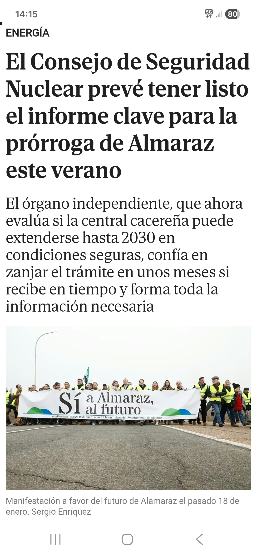 Ya va quedando menos...