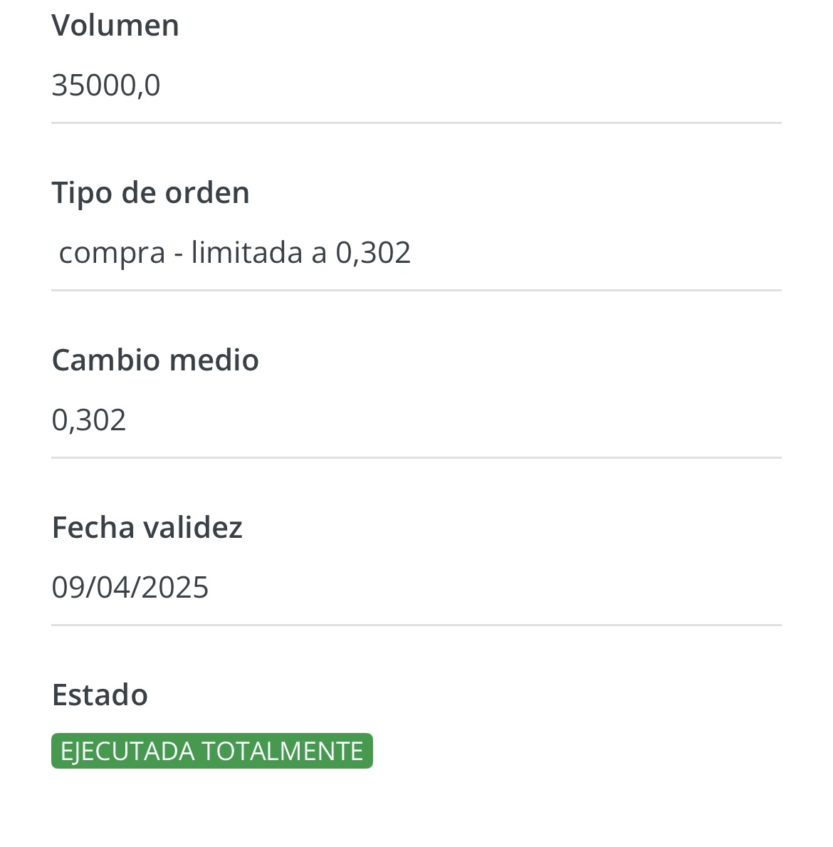 … a ver que pasa ! Y eso que no me fío …pero bueno voy poniendo órdenes por si les da por cogerme …