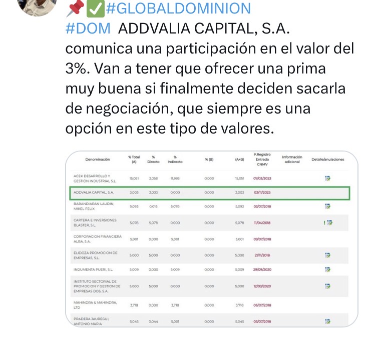 Buenas tardes, sabéis algo sobre esto que pone alguien en una red social.