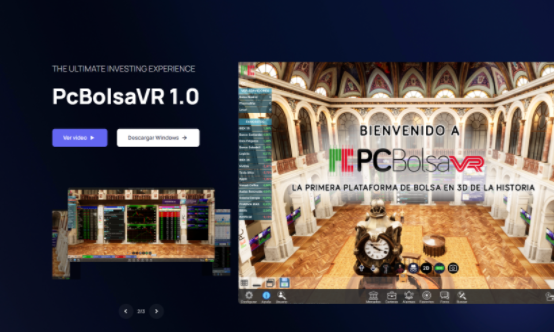 mañana pondremos un link en la web , para poder entrar.
https://fintechvr.com/Landing/PcBolsaVR