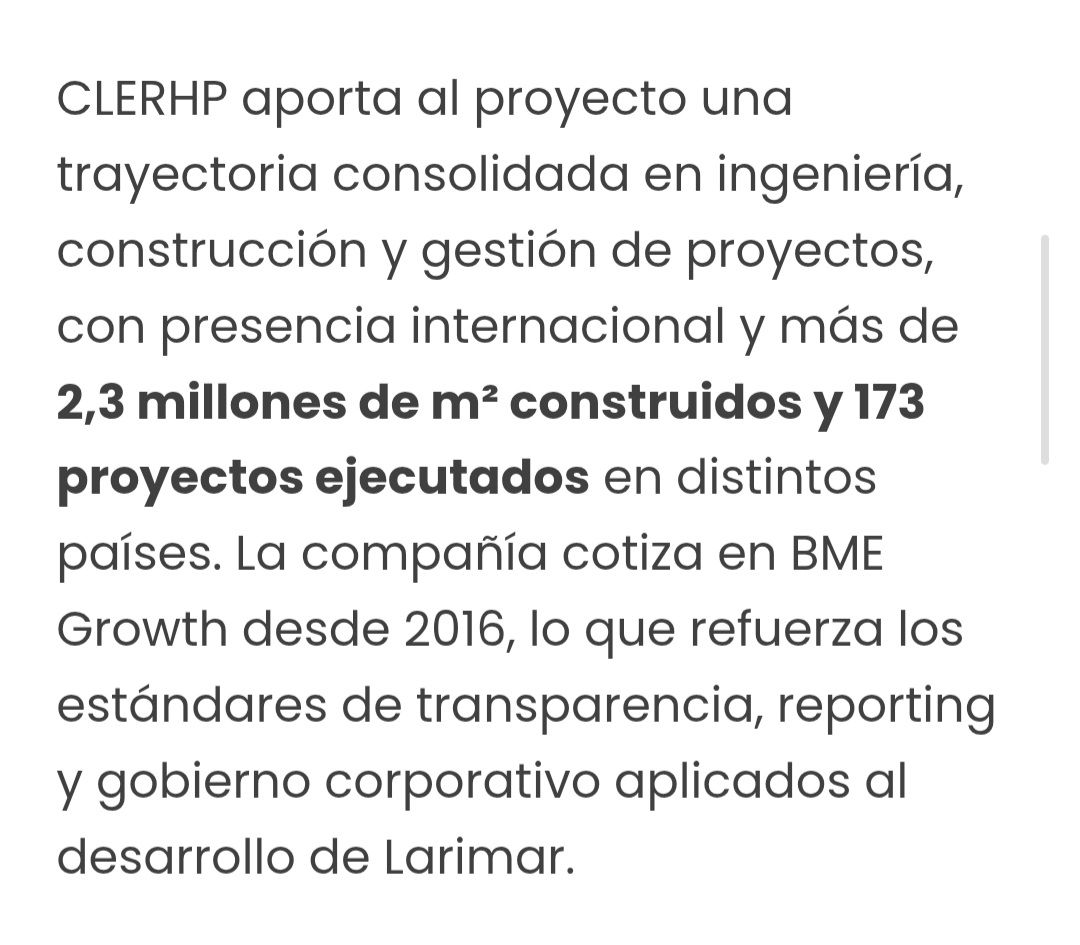 grafico de la accion CLERHP