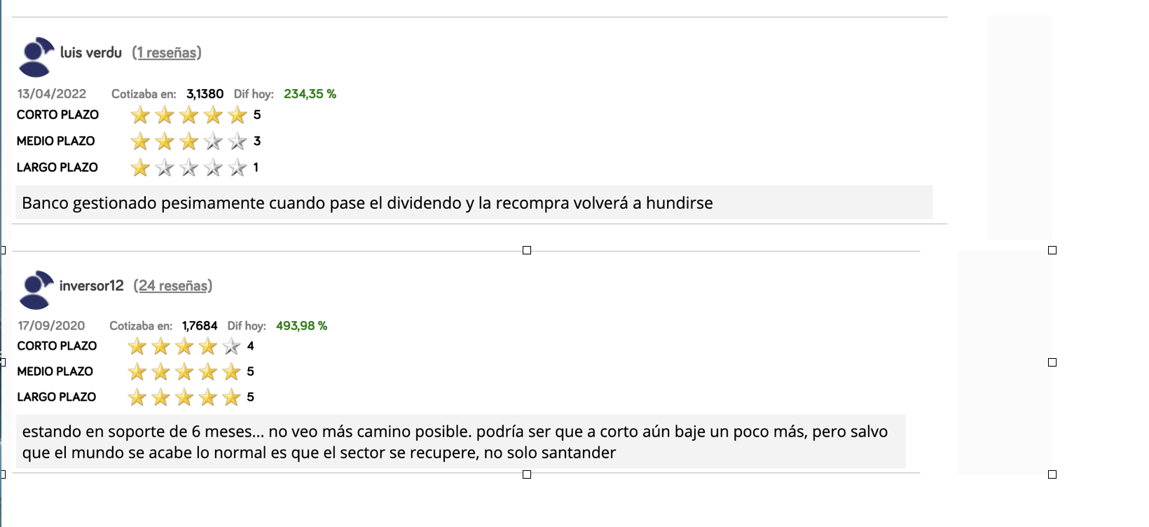Esto es un aporte de por qué uso fundamentales. Ya sé que no es de talgo, y sí, es la misma empresa analizada por dos personas. una usó fundamentales y la verdad, le dediqué horas. La otra persona analizó de forma diferente. Que opinas luis, aún la ves hundiendose? Dicho lo cual, no me insultes tanto, por favor. Sé que me tienes cariño y en el fondo no entiendes estas cosas, pero verlo lo ves.
Espero no tener que seguir "defendiendomes" tanto en lo sucesivo. Ya cansa esto (escritor matemático, analítico y torero de salon, pero sobre todo, tengo suerte)