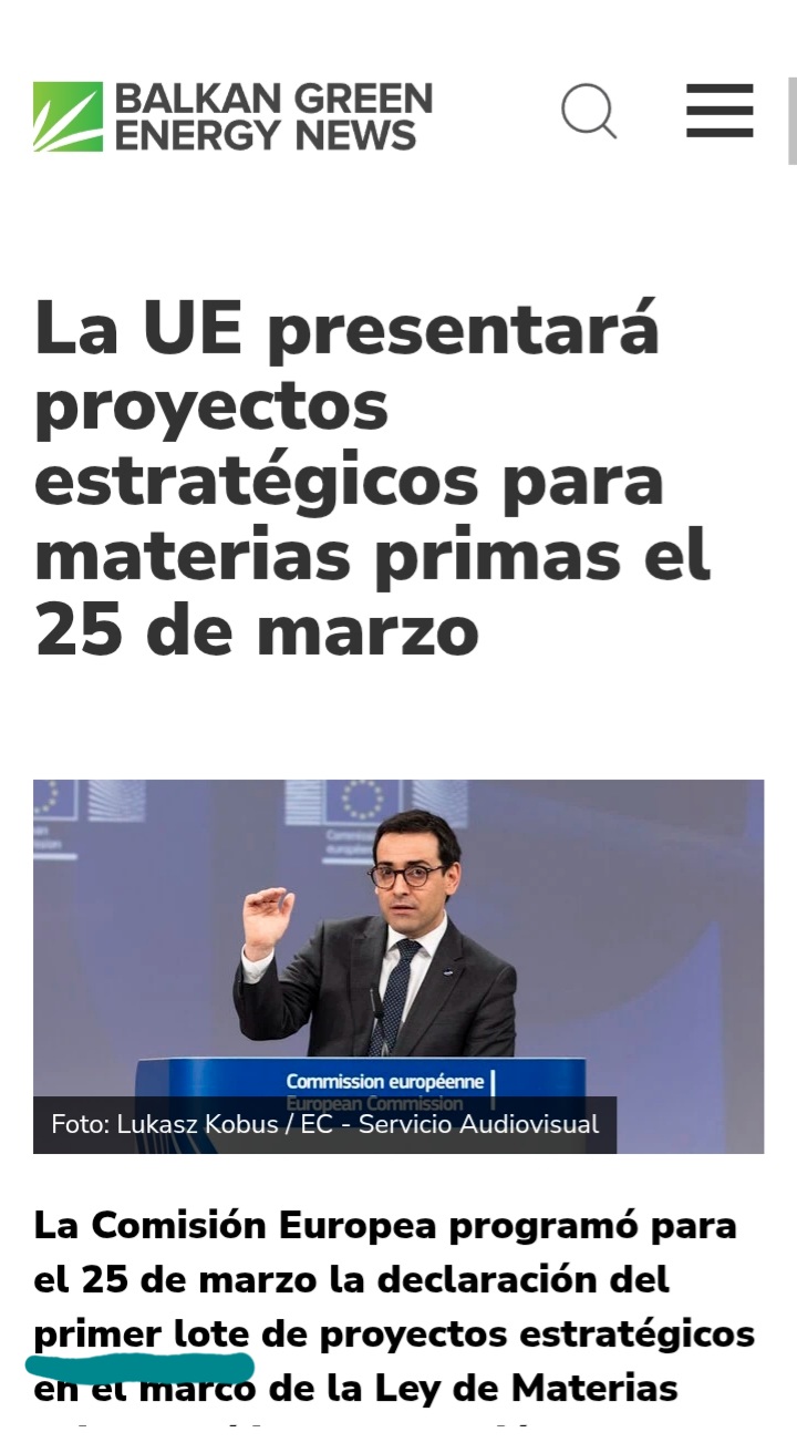 El martes lo que presentan es un primer lote, pero saldrán más...