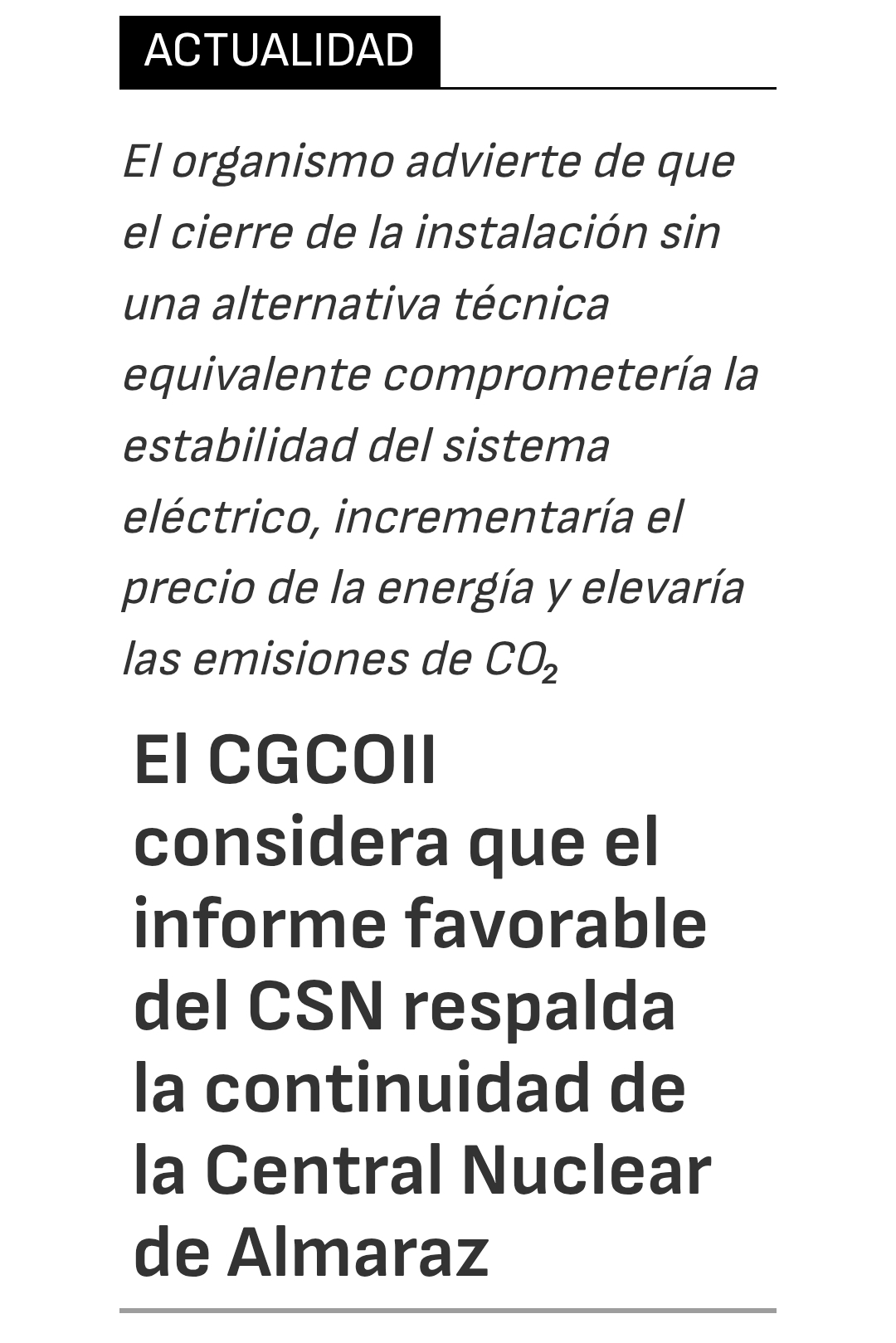 Buenos días.
Los colegios de ingenieros industriales también nos acompañan...