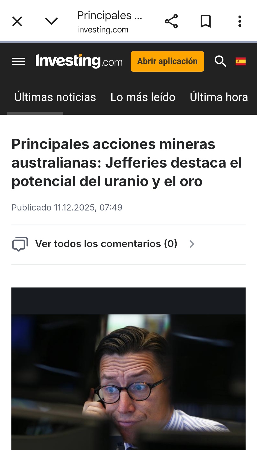 grafico de la accion Berkeley Energia