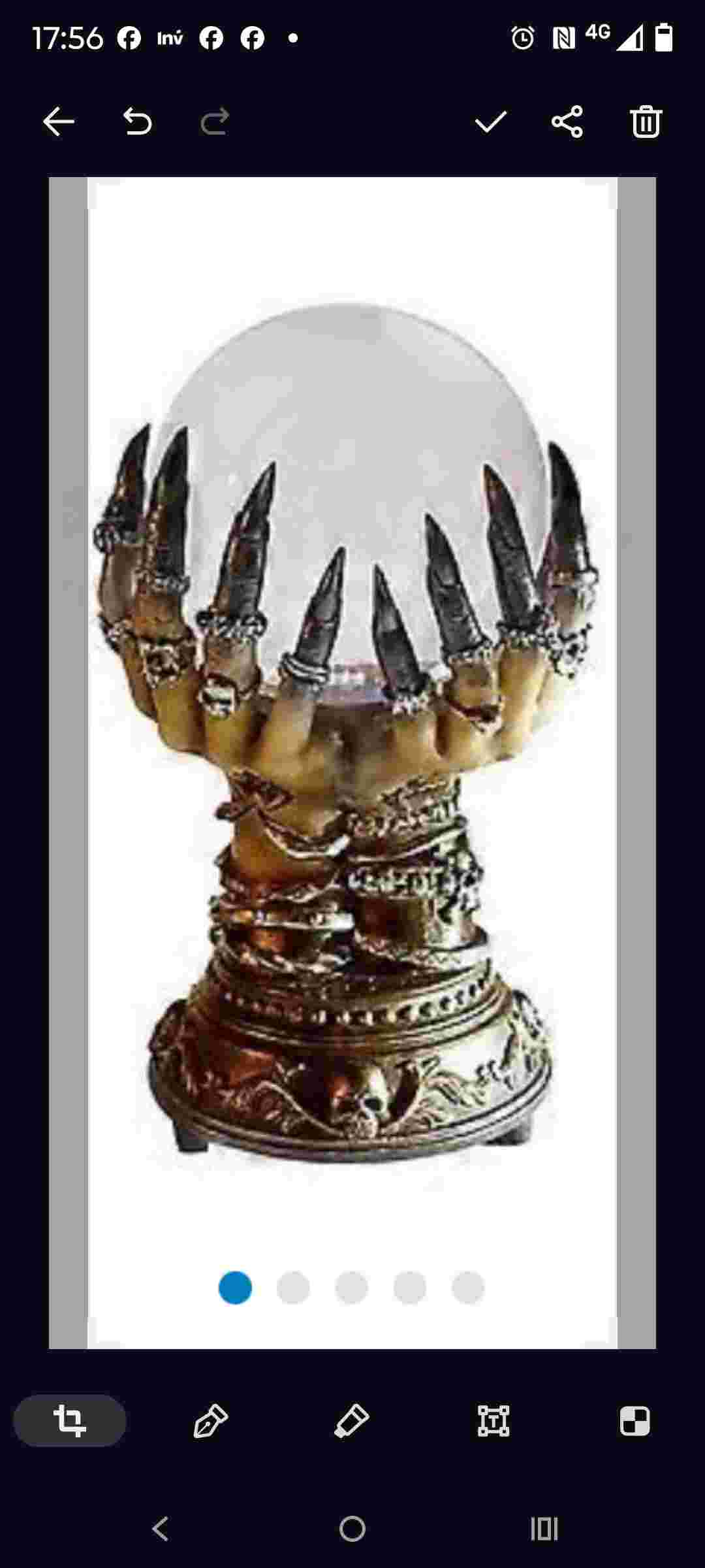 grafico de la accion Nyesa Valores