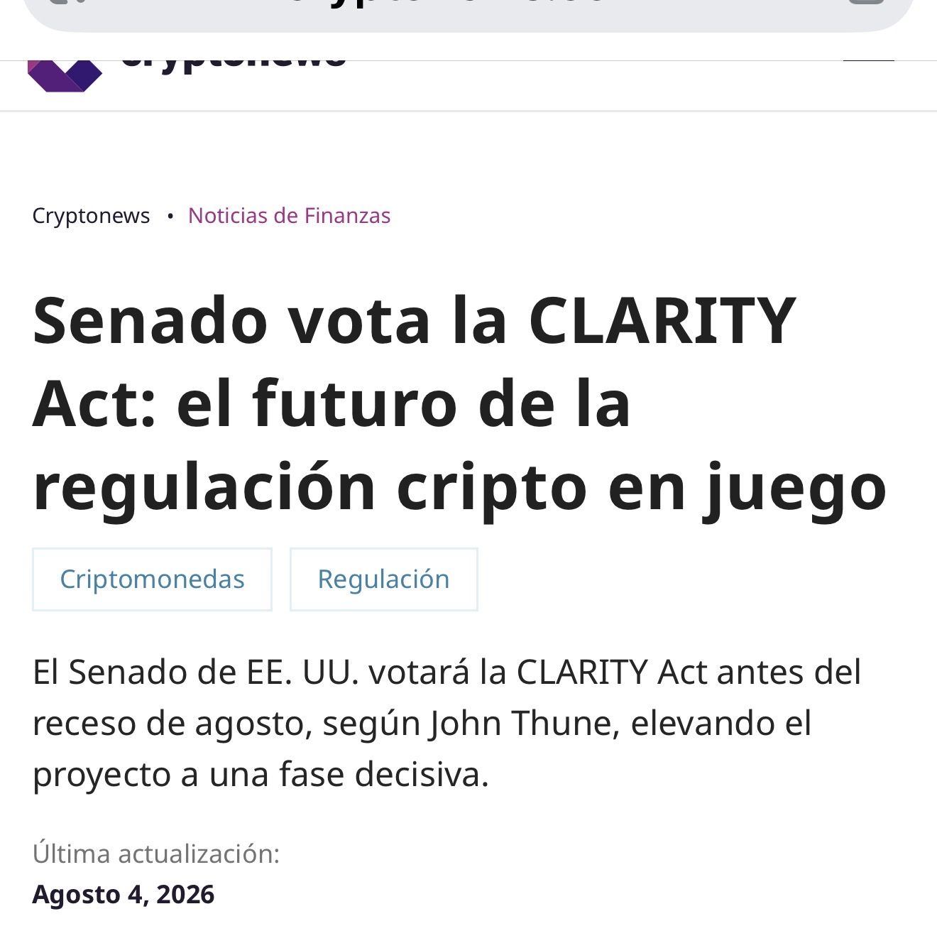https://cryptonews.com/es/noticias/senado-vota-clarity-act-futuro-regulacion-cripto/