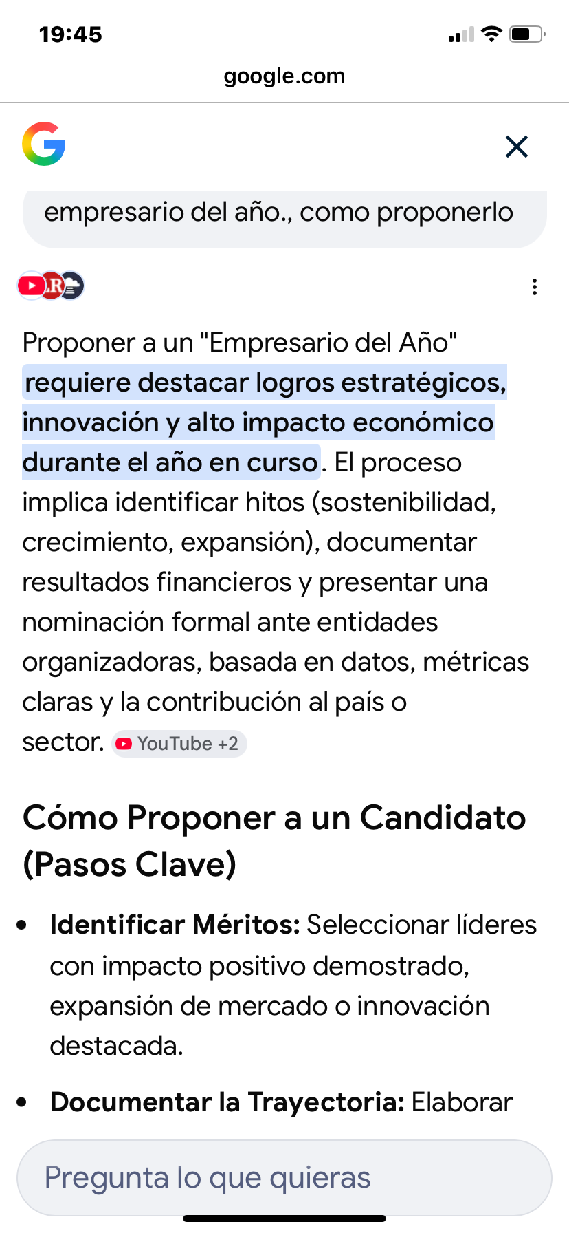 Ya estoy en ello, les he propuesto a Salvador y Esau