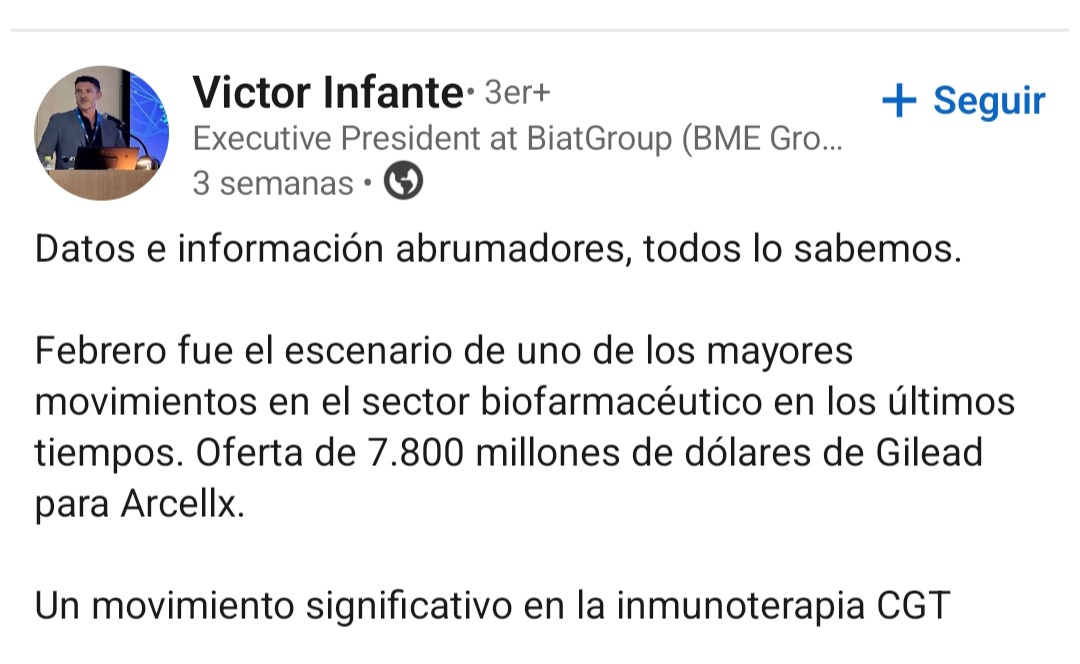 grafico de la accion BIOTECHNOLOGY ASSETS