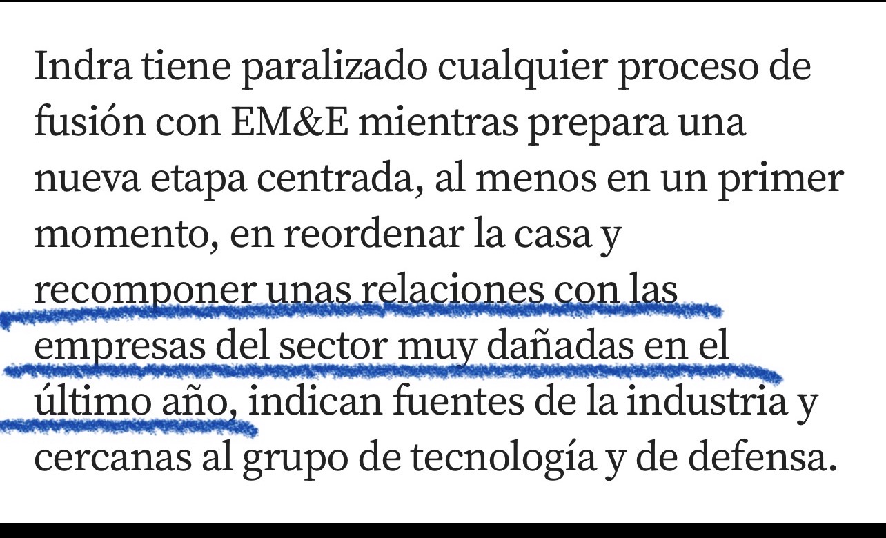 Este año seguro porque nos tienen que compensar la putada del año pasado y lo dice Indra no yo.