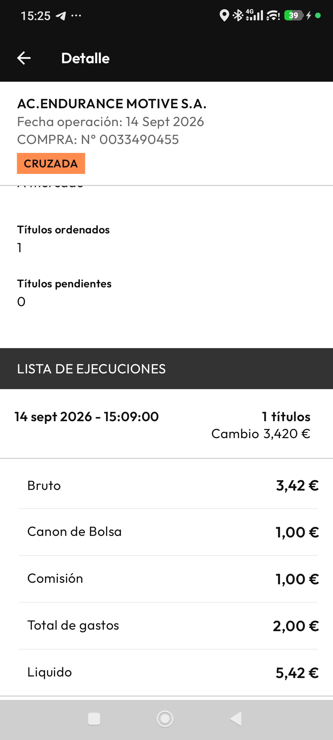 Estoy muy loco jaja! He aprovechado lo de Openbank para probar lo de las comisiones más baratas